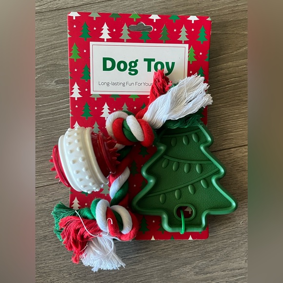 NWT House of Barker Dog XL Christmas Sweater and Dog Toys - Picture 3 of 6